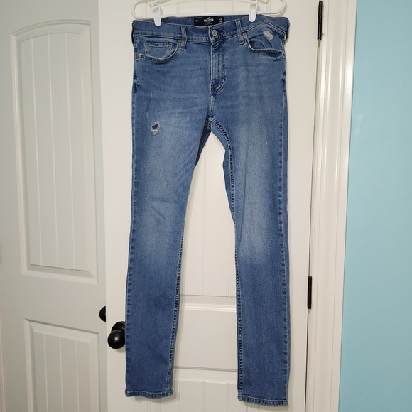 Hollister Mens Distressed Jeans - Picture 1 of 6